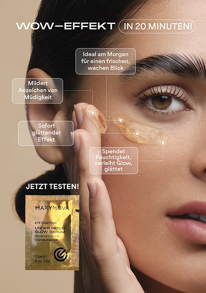 UNDER PATCH GLOW SERUM Pumpspender