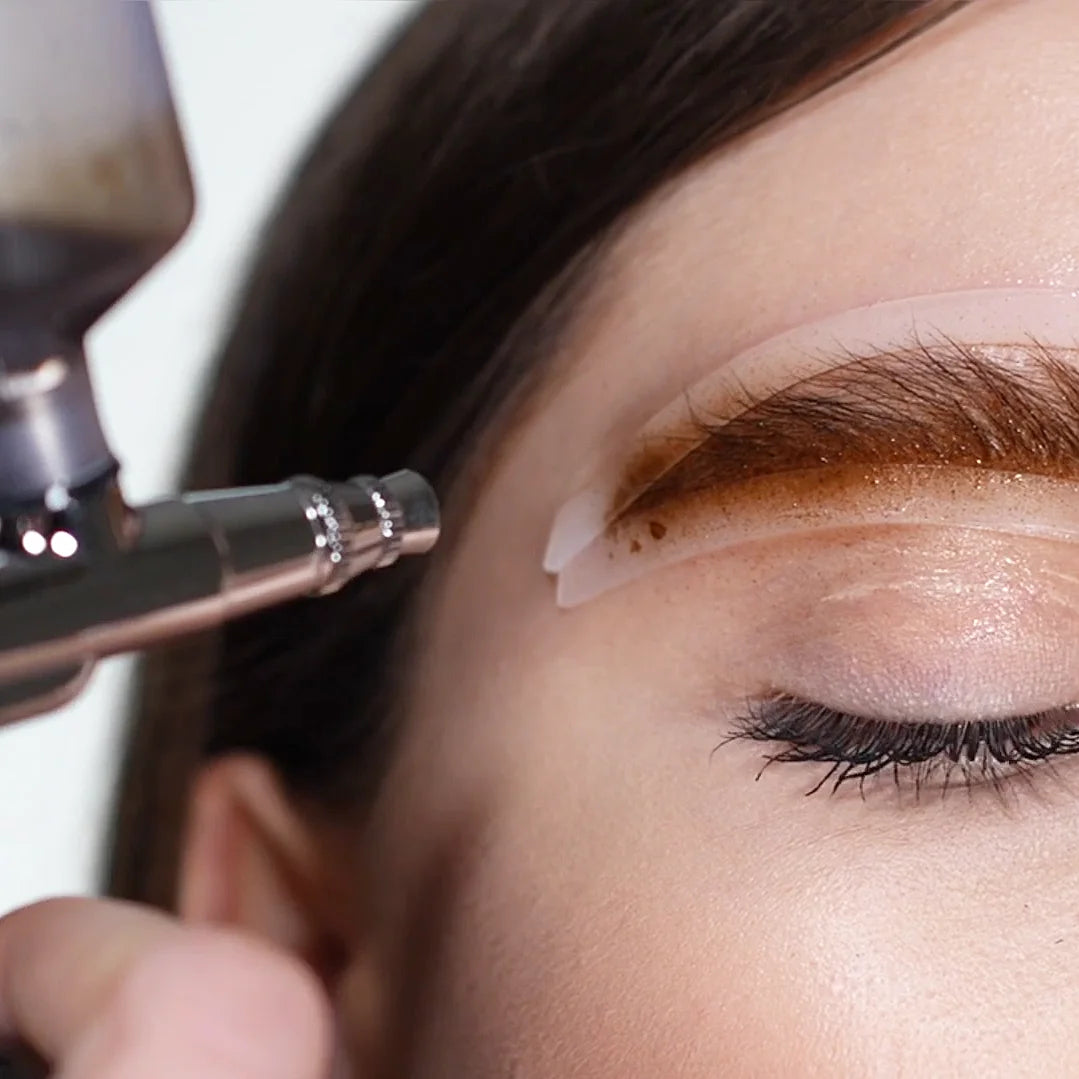 Wiederverwendbare Augenbrauen Sticker aus Silikon