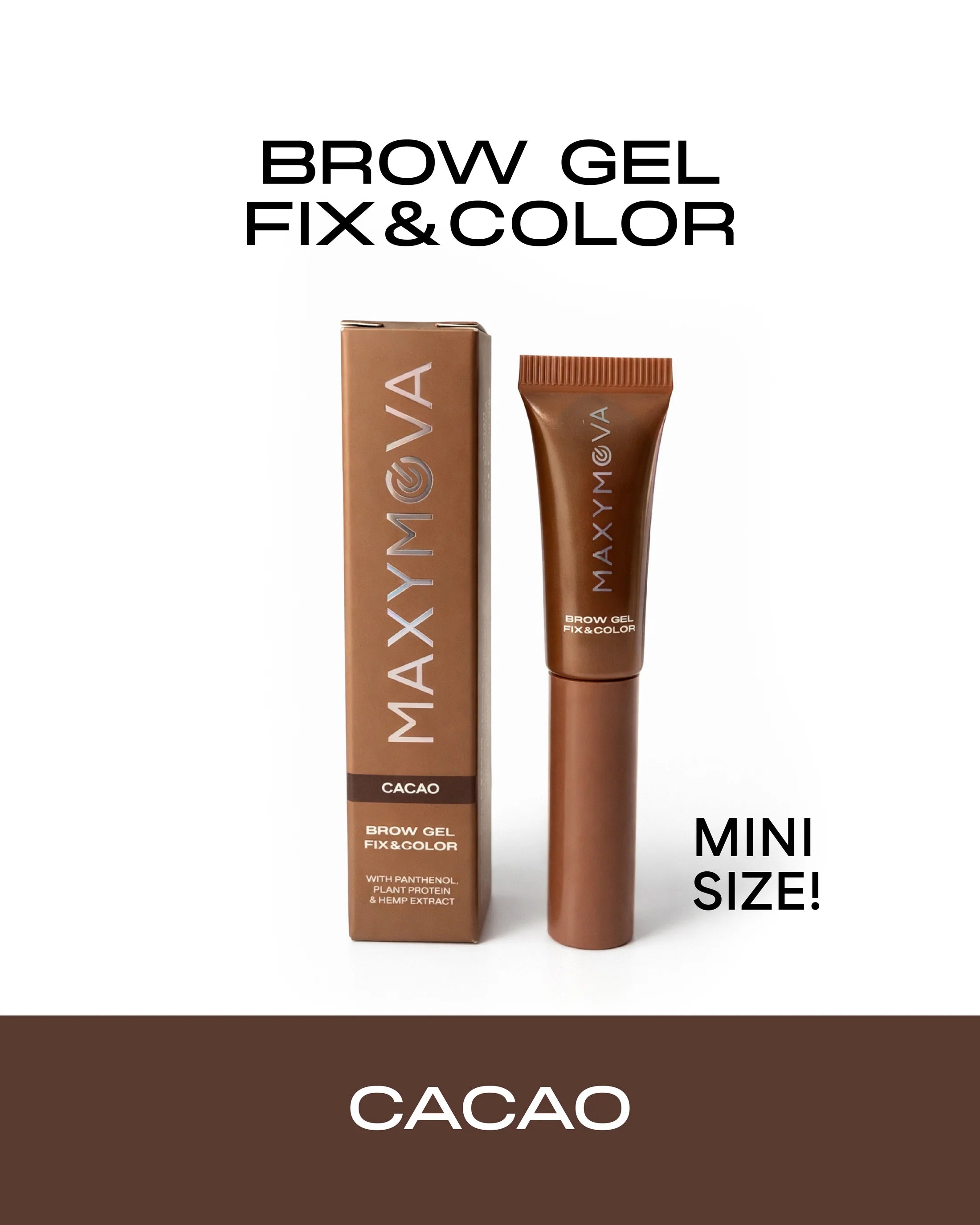 BROW GEL FIX & COLOR - mini