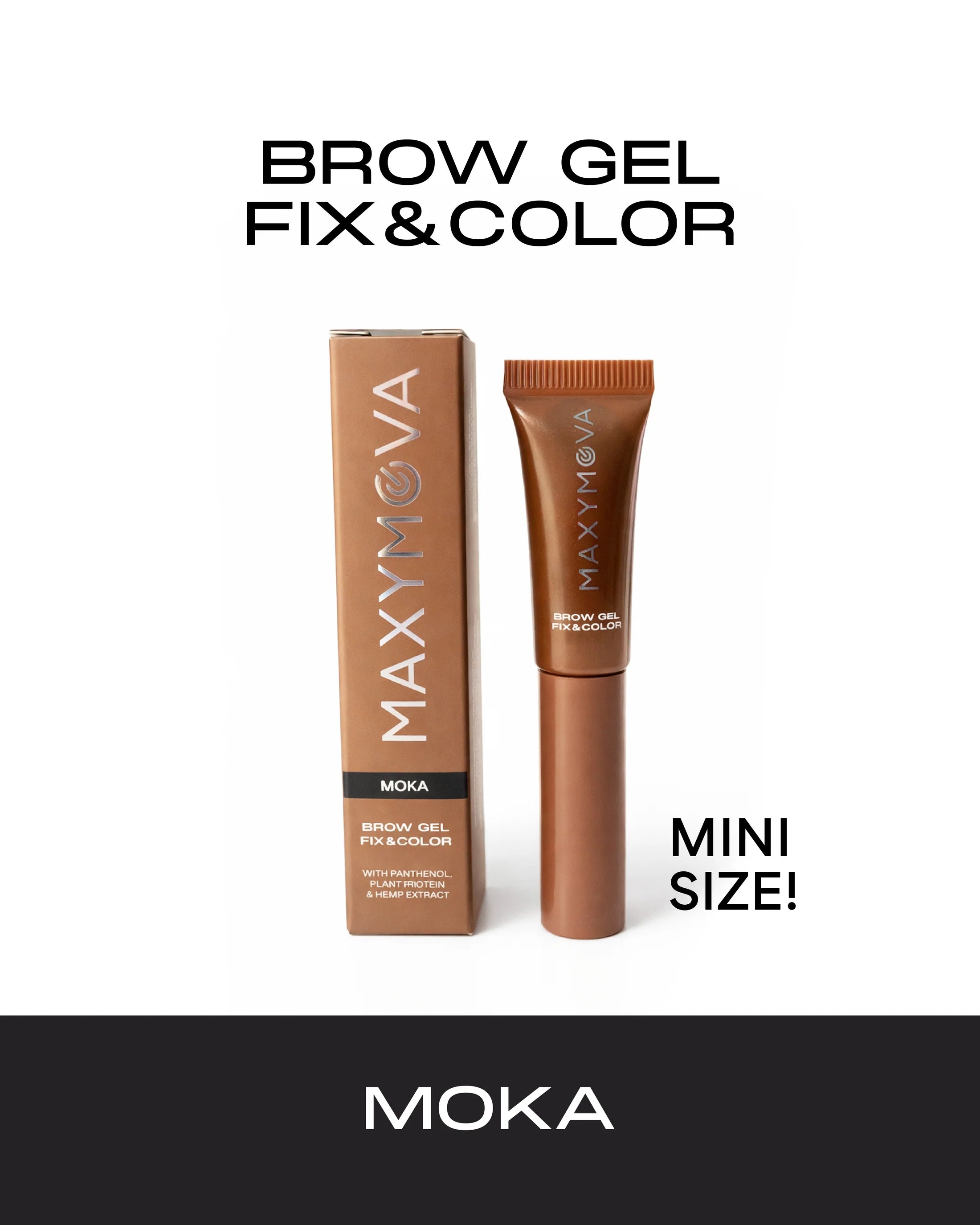 BROW GEL FIX & COLOR - mini