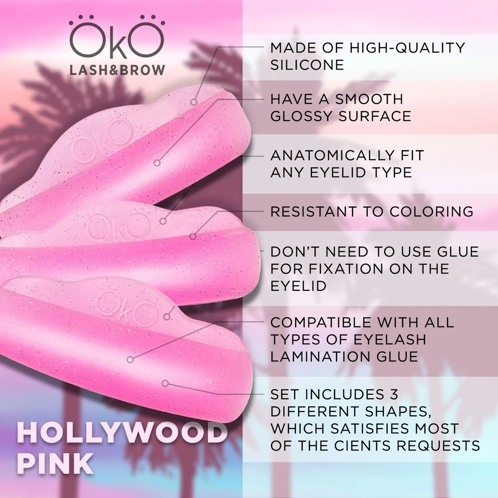 Silikonpads HOLLYWOOD PINK