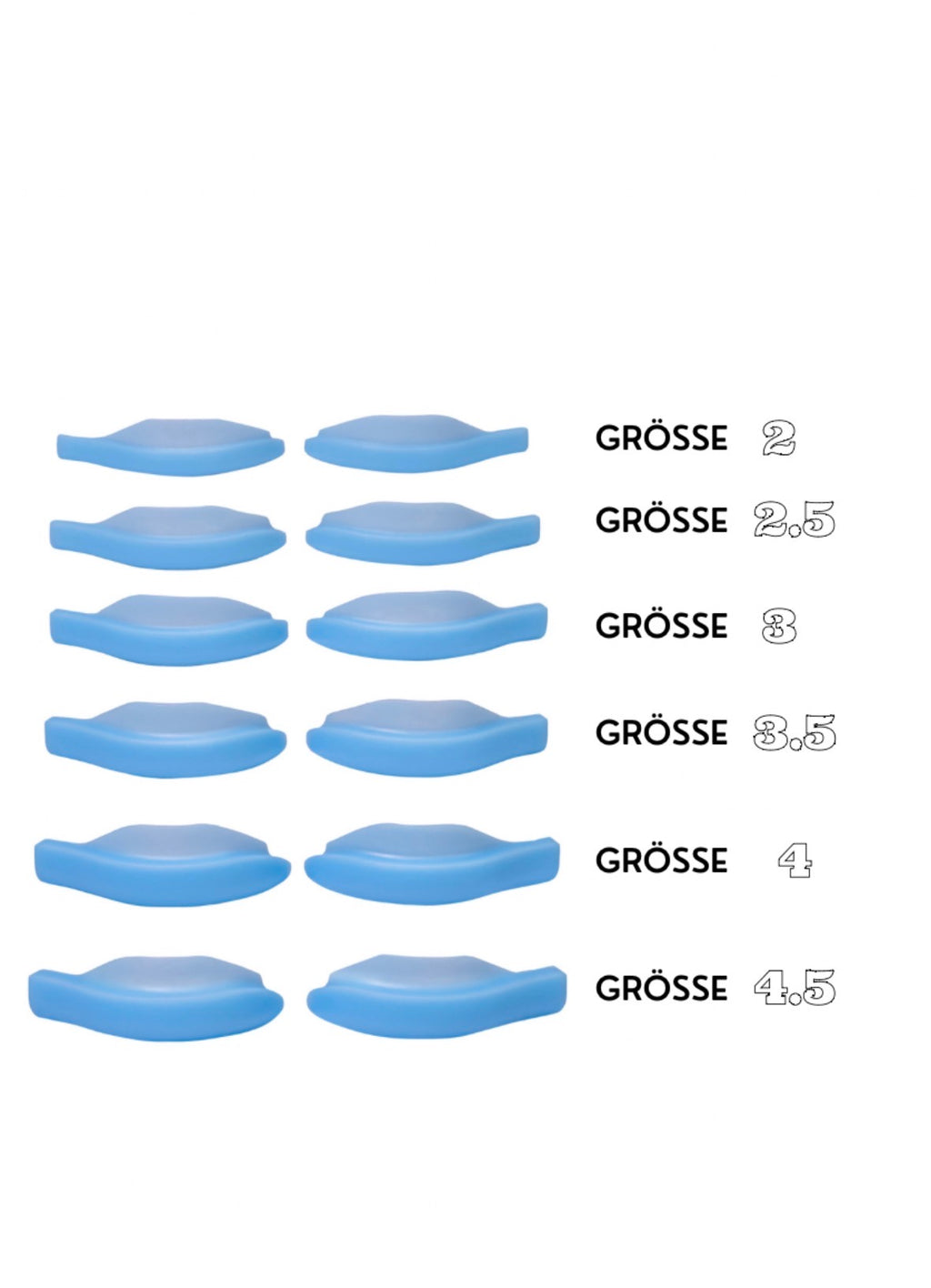 Silikonpads SKY BLUE