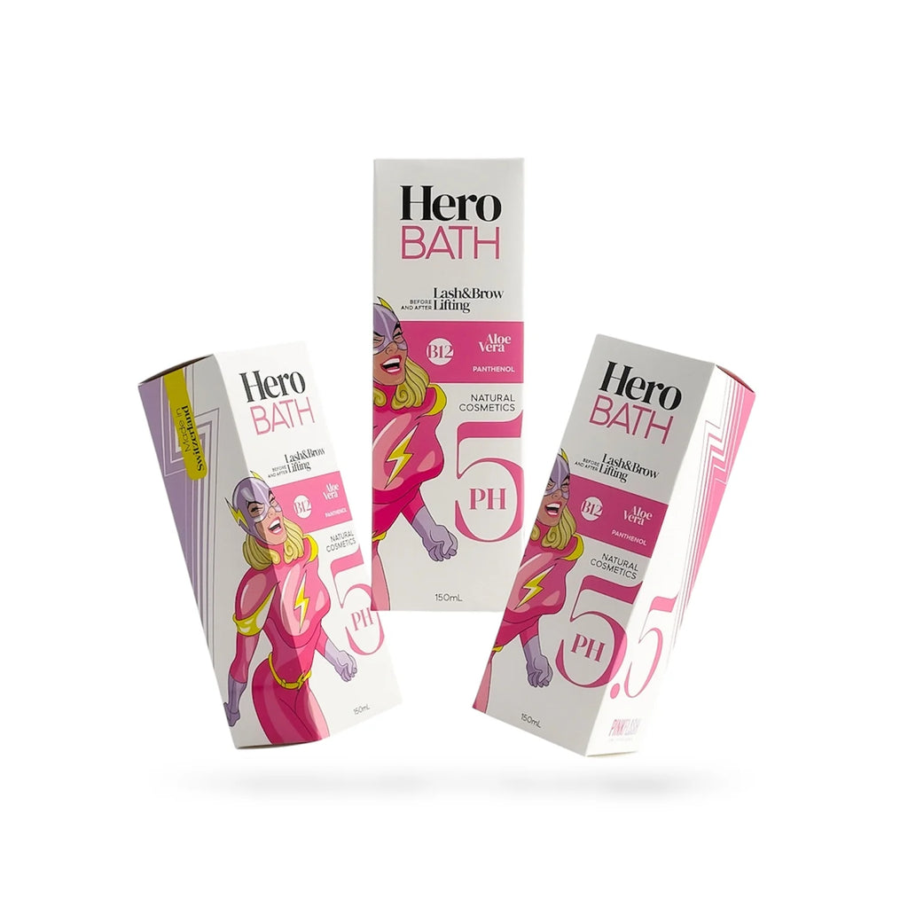 HERO BATH - pinker Reinigungsschaum