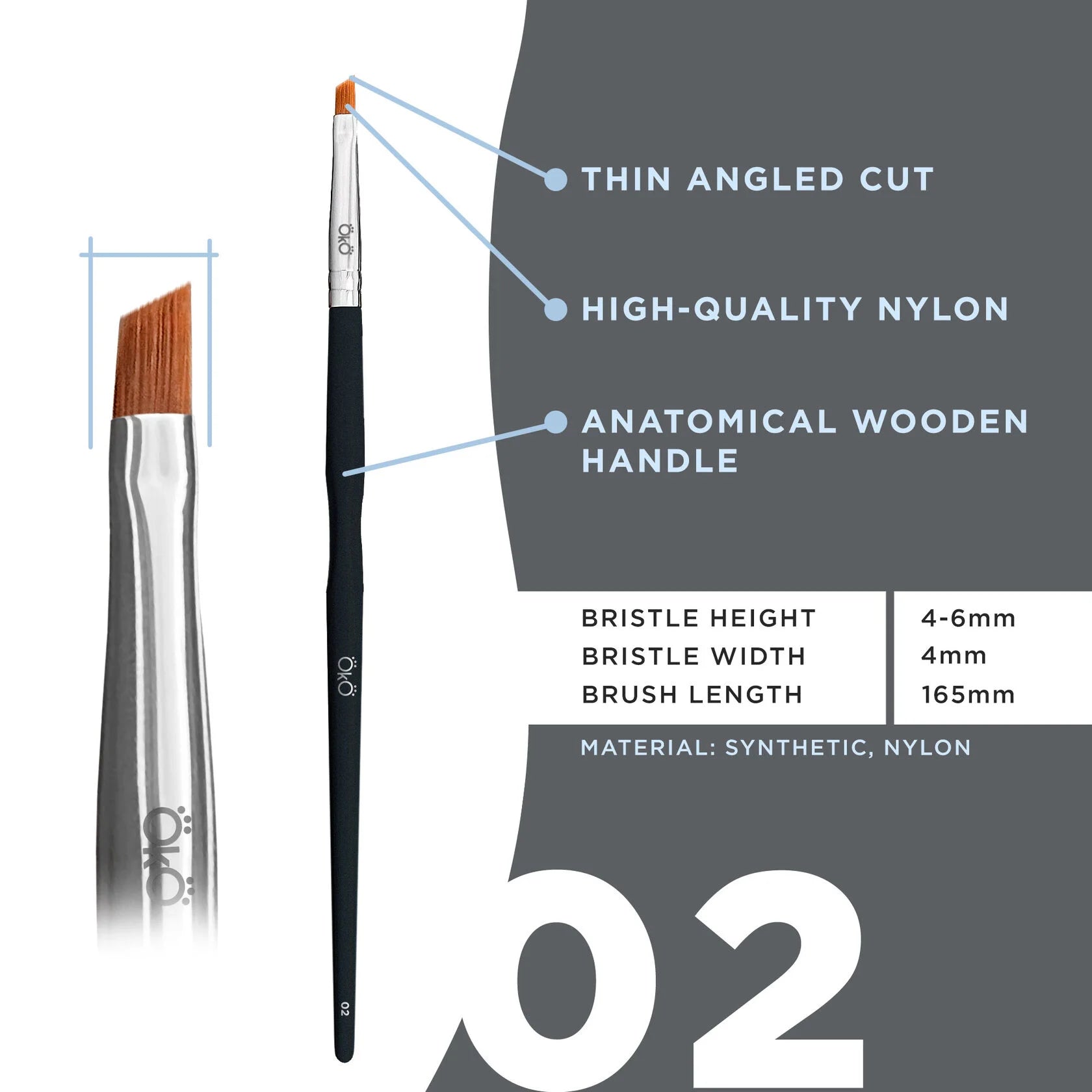 Pinsel #2 BLACK EDITION