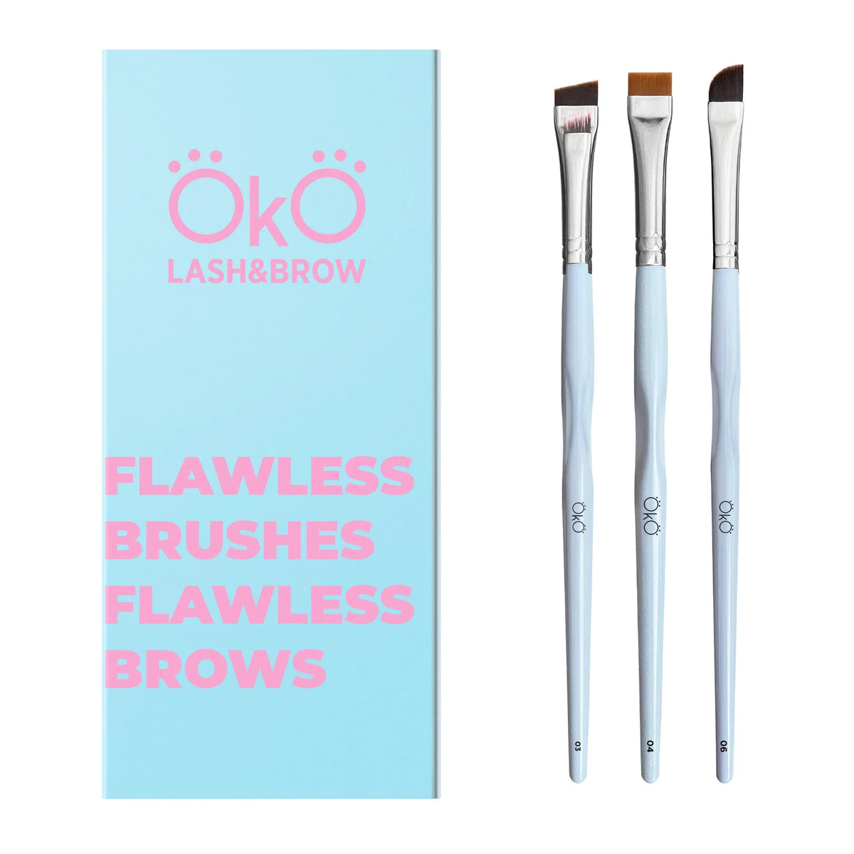 Pinselset FLAWLESS BRUSHES FLAWLESS BROWS