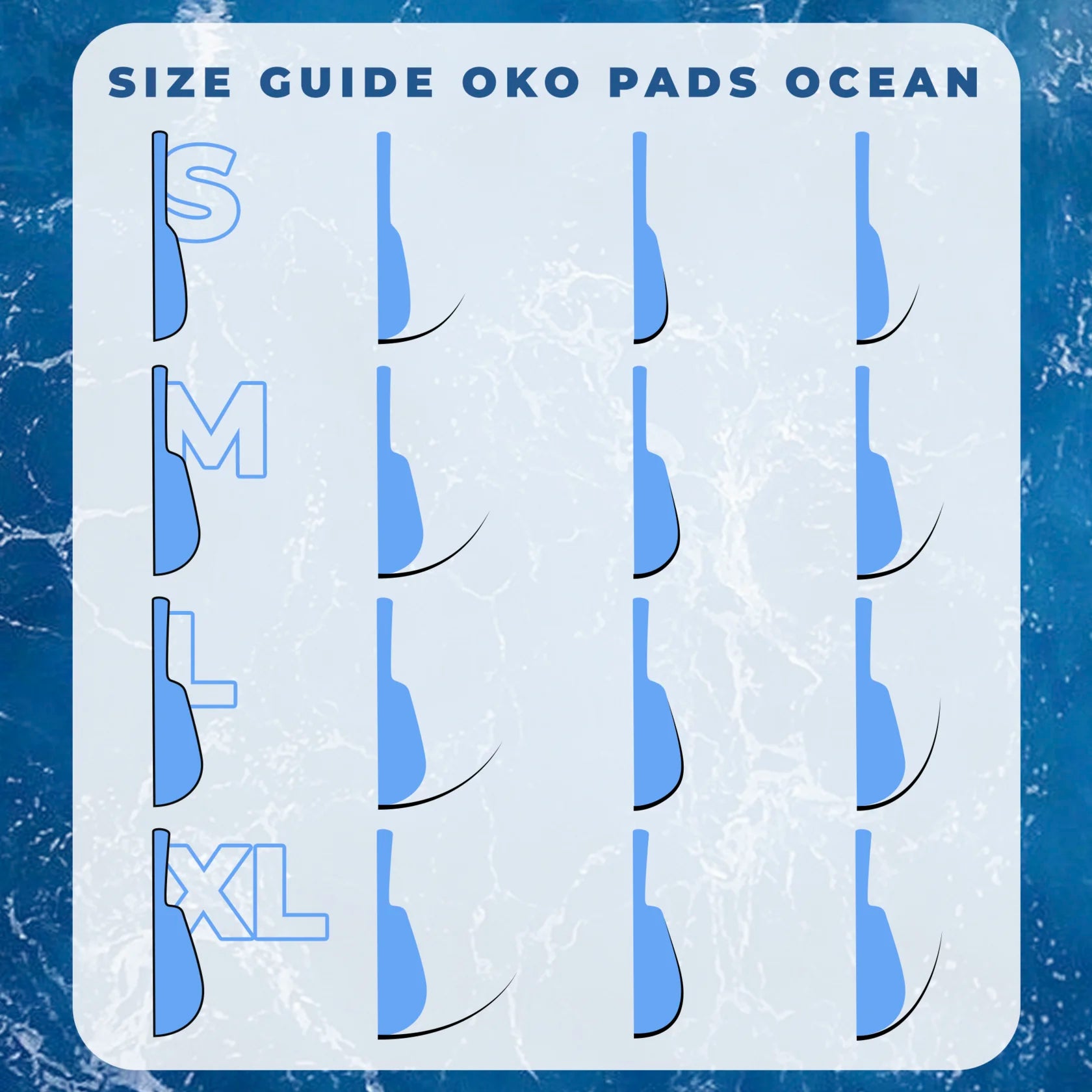 OCEAN Silikonpads