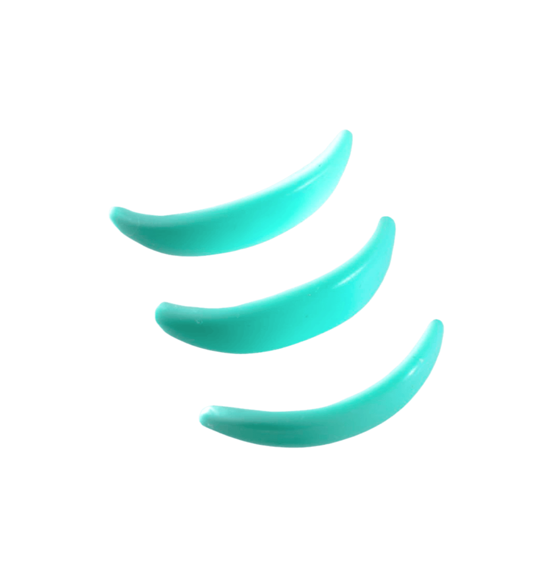 Silikonpads Set untere Wimpern