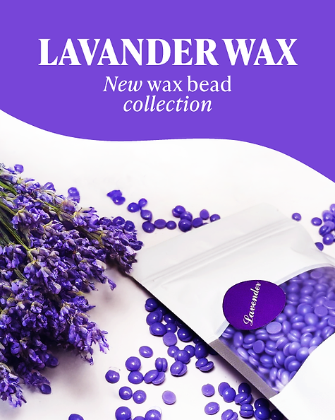 Wachs mit Lavendel Duft