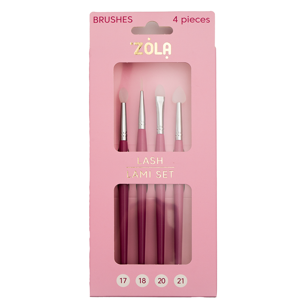 Pinselset LASH LAMI SET - Silikonpinsel