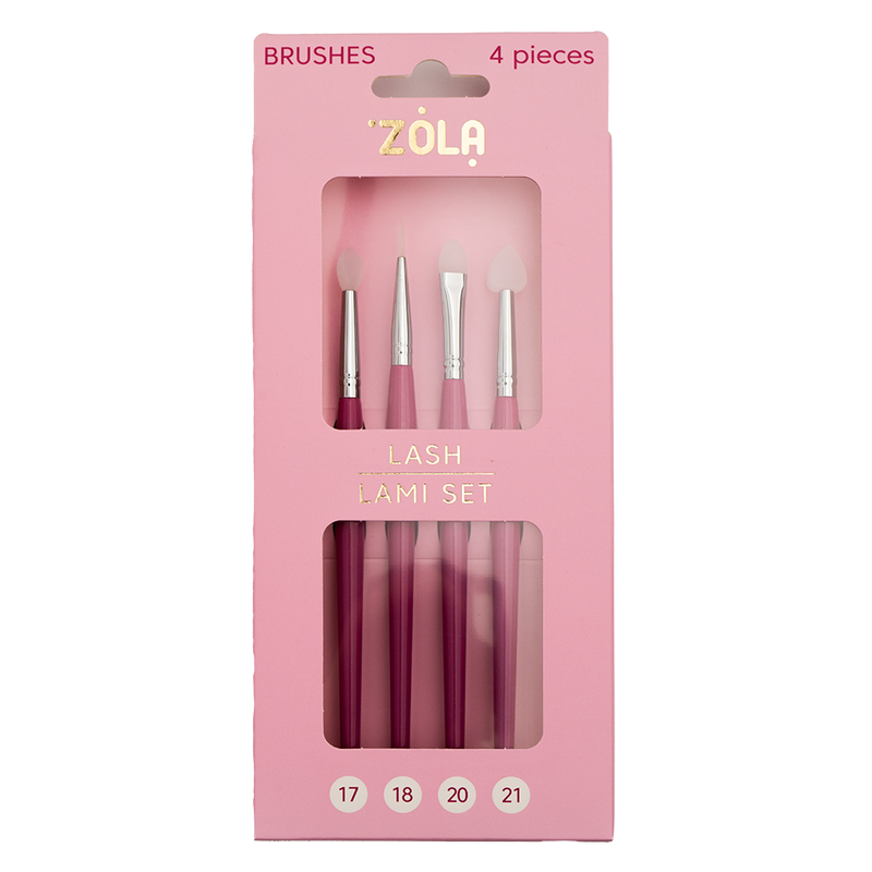 Pinselset LASH LAMI SET - Silikonpinsel
