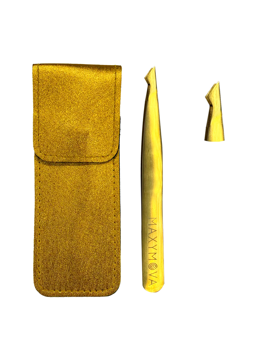 Augenbrauenpinzette gold