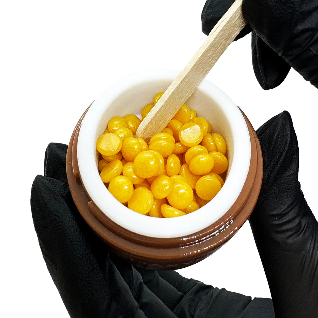 Mini Wachserhitzer gold